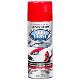 Rust-Oleum 311260 312g Gloss Red Peel Coat Temporary Peelable Coating Spray Paint-image-61