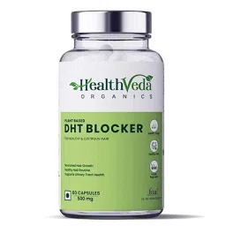 Health Veda Organics 60 Pcs 500mg Plant Based DHT Blocker with Goodness of Nettle Leaves Capsules-4