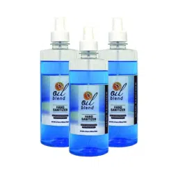 Oil Blend 500ml 70% Isopropyl IPA Based Alcohol Hand Sanitizer (Pack of 3)-image-72