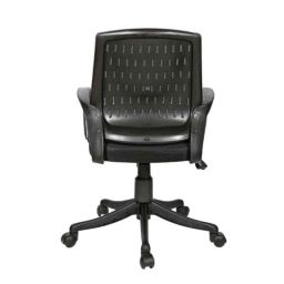 Regent Smart Net &a; Metal Black Chair with Modle Handle (Pack of 2) image 4
