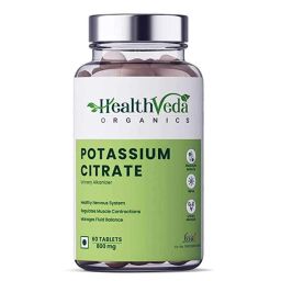 Health Veda Organics 60 Pcs 800mg Potassium Citrate Tablets-19