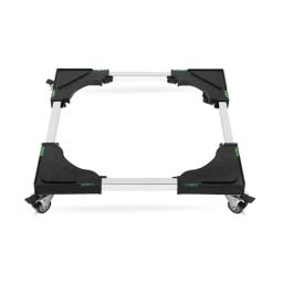 Corvids 150kg Stainless Steel Black Square Washer Stand with Adjustable Platform, CPWS-SQ-BLK-20