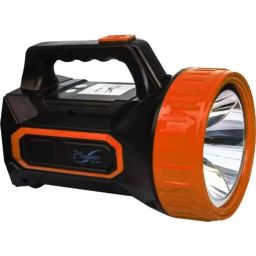 24 Energy 35W Black &a; Orange Laser LED Torch with 20 Hi-Bright LED Tube Rechargeable Torch Emergency Light-13