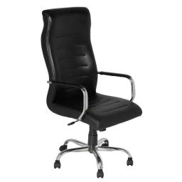 High Living Nemesis Leatherette High Back Black Office Chair (Pack of 2)-image-66
