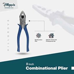 Hillgrove Curved Claw Hammer, 8 inch Plier, 5-in-1 Screwdriver &a; 8 Pcs Double Open End Wrench Combo, HGCM885 image 3