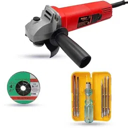 Walkers 800W 4 inch Angle Grinder with Grinding Wheel &a; 5 in 1 Screwdriver, WKCB464-image-11