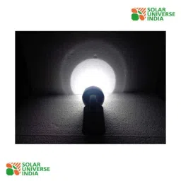 Solar Universe India 10W Super Bright LED Torch Light with Inbuilt Battery, Solar Panel &a; 18 hr Backup, GLJ110 image 5