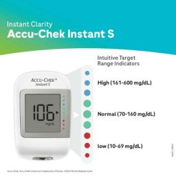Accu-chek Instant S Glucometer with 10 Strips image 3