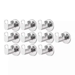 Fastgear Prime Stainless Steel Silver Chrome Finish Angle Valve, FG106 (Pack of 10)-image-91