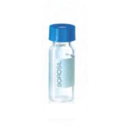 Borosil 100 Pcs 2ml Silicone Clear Screw Neck Vial with 9mm Screw Cap, VC02C109PBS112 (Pack of 10)-25