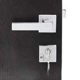 Saze Elan Stainless Steel Matt Satin Finish Mortise Rose Door Handle Lock Set, SE-ELAN-ROSE-OSK-picture-30