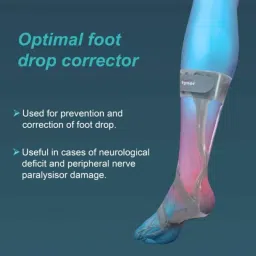 Tynor Polypropylene Right Foot Drop Splint, D17IBB, Size: Child image 2