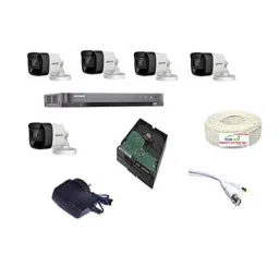 Hikvision 4K Full Hd 5MP Cctv Combo With 8 Channel Dvr with 5 Bullet Camera-picture-16