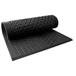 Maruti CM48 8x5ft Rubber Black Waterproof BPA Free Animal Feeding Mat (Pack of 3)-31