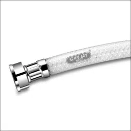 Sanjay 24 inch PVC Hot &a; Cold Connection Hose Pipe for Kitchen &a; Bathroom, PVC-24 (Pack of 2)-picture-23
