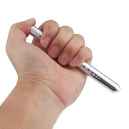 MCP Silver Mini Portable Doctor LED Flashlight image 5