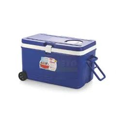Aristo 60L Blue Insulated Chiller Ice Box with Vent Lid,Tap &a; Wheels-picture-17