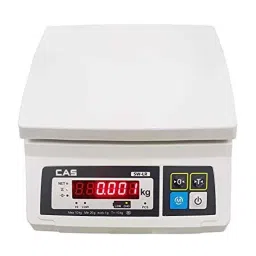CAS 2kg 0.2g White Digital Electronic Rechargeable Weight Machine for Shop, Kitchens &a; Commercial Purposes, SW-LR-image-84