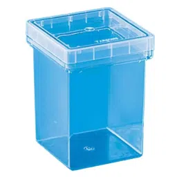 Tarsons 7.5x7.5x10cm Polycarbonate &a; Polystyrene Planton Plant Tissue Culture Container, 20080-18
