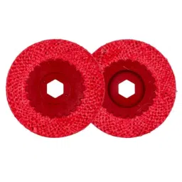 Xtra Power 4 inch Red Sisal Buff Pad, (Pack Of 10)-image-78