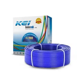 KEI 2.5 Sqmm Single Core Homecab FR Blue Copper Unsheathed Flexible Cable, Length: 180 m-picture-30