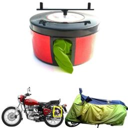 Bike Blazer Army Dark Green Nylon Taffeta Universal Size Semi-Automatic Bike Body Cover for All Types of Two Wheeler-12
