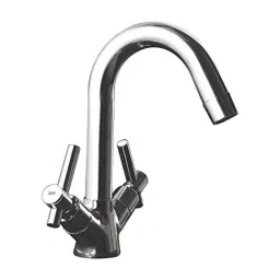 ZAP Mini Terrim Brass Metal Chrome Finish Centre Hole Basin Mixer-picture-28