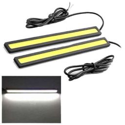 AllExtreme EX6WDRL 2 Pcs 12V 6W Ultra Bright IP67 DRL Slim Chip COB Waterproof LED Light Set-picture-28