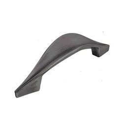 Aquieen 96mm Malleable Silver Wardrobe Cabinet Pull Handle, 745-96-AC (Pack of 2)-picture-44