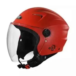 Studds Ray Plastic Red Open Face Helmets, Size: 600 mm-picture-25