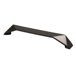 RAB 224mm Zinc Black Satin Matt Finish Drawer Pull Handle, N1110 (Pack of 3)-image-58