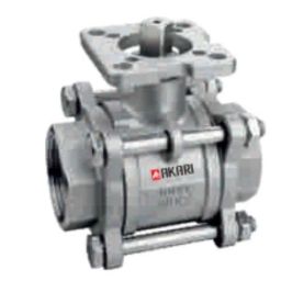 Akari 3 Pcs 1-1/2 inch Stainless Steel Ball Valve with Mounting Pad, SS-3MP-BV-picture-15