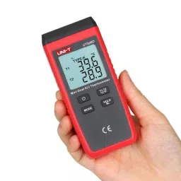 Uni-T UT320D Red &a; Grey Dual Mode Mini Contact Type Thermometer image 3