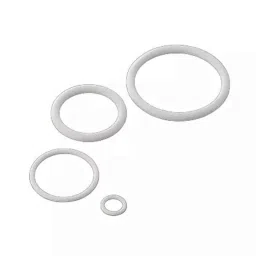 As One 6.8mm &a; 10.6mm Dia KPF Rubber White Perfluor O-Ring, P-7-image-31