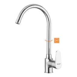 Ruhe Eclipse Brass Chrome Finish Single Lever Sink Mixer with Large 20 inch Round Swivel Spout, 11-0626-image-40