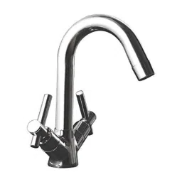 IRIS Mini Terrim Brass Metal Chrome Finish Centre Hole Basin Mixer-picture-24