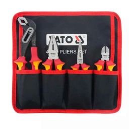Yato YT-39621 4 Pcs VDE Plier Set for Home-picture-0