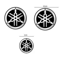 AOW Aow (Yamaha) Motorcycle Design Sticker (Pack of 3) for Yamaha Fz-16 V2-0