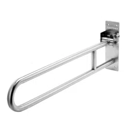 Anatomix 30 inch Stainless Steel Matte Finish Folding Wall Mount Grab Bar-image-75
