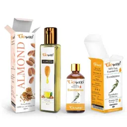 GoWoo 2 Pcs 10ml Natural Eucalyptus Aroma Oil &a; 100ml Almond Carrier Oil Set, GWOC514-P19+P164-picture-37