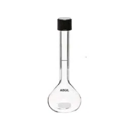 ABGIL 20ml Borosilicate Glass Volumetric Flask with Screw Cap, ABG1610-12