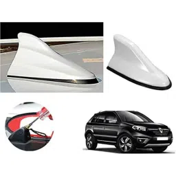 Auto Pearl ABS White Universal Replacement Shark Fin Car Roof Antenna For Renault Koleos-image-68