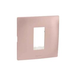 Legrand Lyncus 1 Module Polycarbonate Matt Alu SunSet Plate with Support Frame, 677561-picture-11