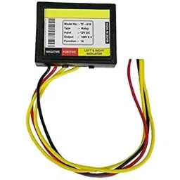 Meenu Arts Universal Bike Hazardious Flasher with On-Off Switch for All LED/Bulb Indicators f-30-14