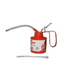 VAR 16Cm 1, 2 Pint 238Ml Lever Type Pump Body With Nozzle Oil Can For Car And Bike-10