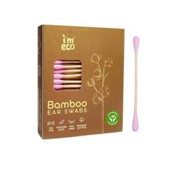 Im Eco 100 Pcs Ultra Soft &a; Premium Quality Bamboo Ear Swabs Set-21