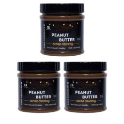 Beyond Fitness 3 Pcs 300g Dark Chocolate Extra Crunchy Peanut Butter Set with 6g Protein-32