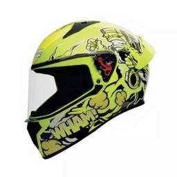 Studds N5 Expanded Polystyrene Yellow Full Face Helmet, Size: 600 mm-picture-36
