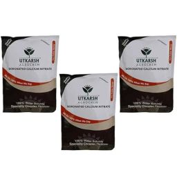 Utkarsh Agrochem 900g Boronated Calcium Nitrate, 100% Water Soluble Fertilizer (Pack of 3)-image-75