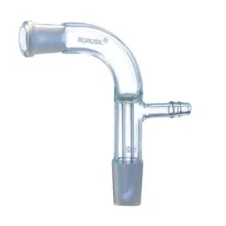 Borosil 14/23 Receiver Bent with Vaccum Connection Adaptor, 8830614-13